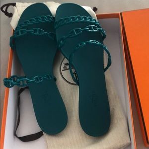 hermes rivage jelly sandal